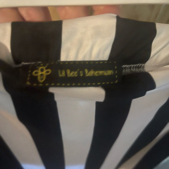 B&W Striped Skirt - Picture 2 of 2